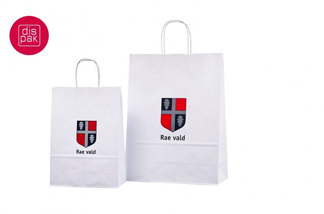 valkoinen edullinen ja tyylik�s paperikassi 