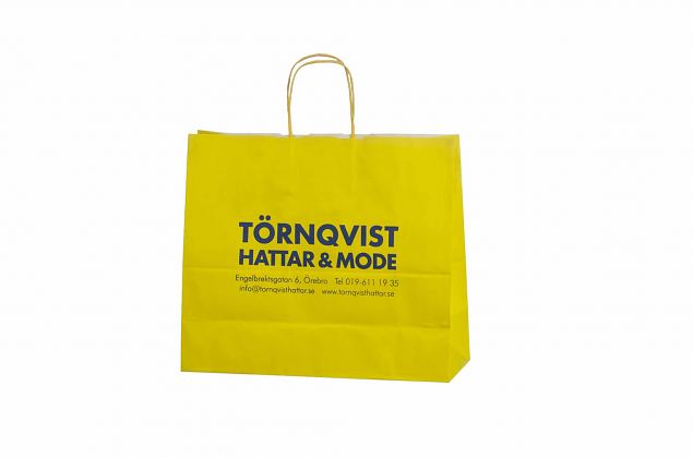 keltainen tyylik�s paperikassi 