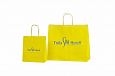 gul papirspose med logo | Galleri af v�rker- gule papirsposer med tryk gule papirsposer med logo 
