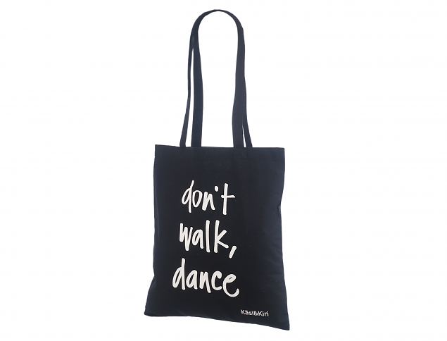 Sort, billig mulepose med virksomhedslogo. Minimumordre p� bestillinger med personligt tryk starte