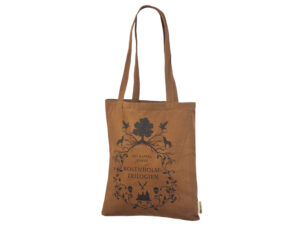 Rooste värvi ümbertöödeldud puuvillast kotid