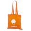 Oransje handlenett av økologisk bomull