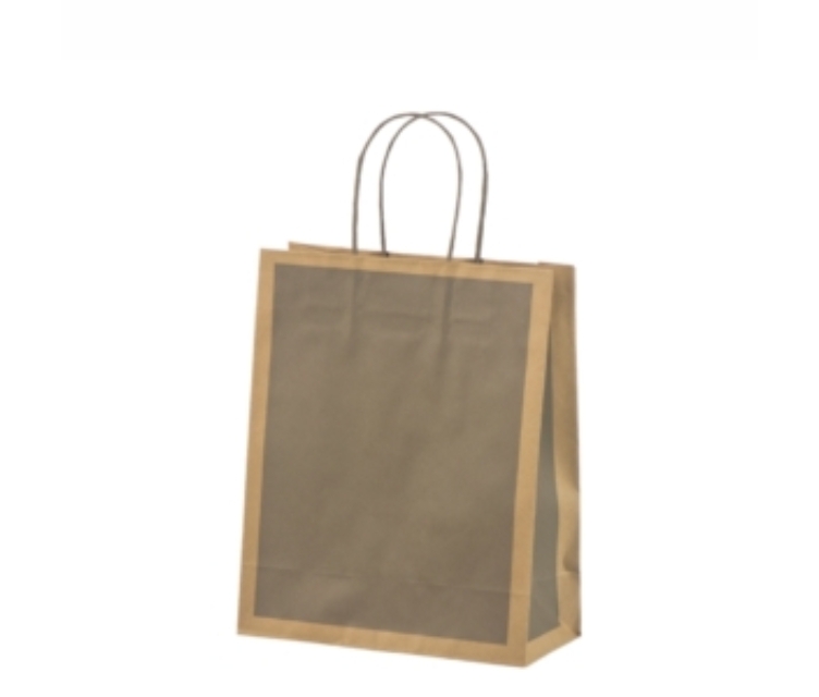 Grå miljøvennlige gaveposer