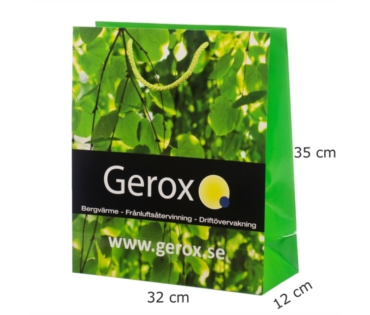 A3 laminerte papirposer 32x12x35