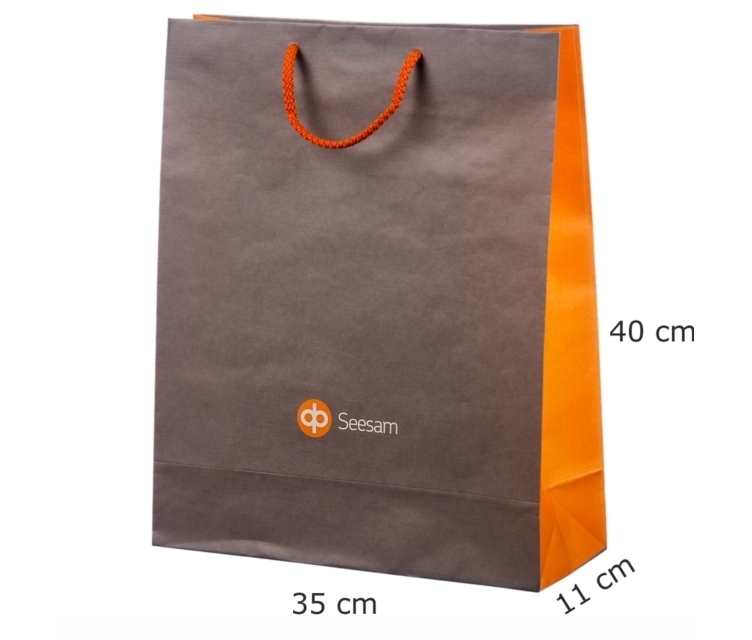 A3 laminerte papirposer 35x11x40