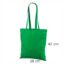 Grått handlenett av bomull Mål: 38 × 42 cm