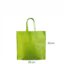 Grønne non-woven poser til rimelig pris Mål: 35×29+11 cm