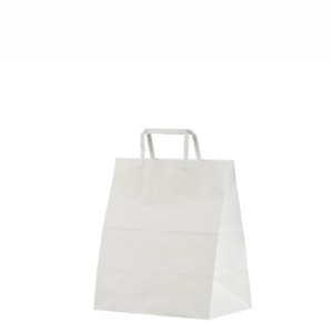 Hvit take-away pose 26x16x29 cm