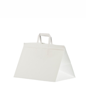 Hvit take-away pose 35x23x25 cm